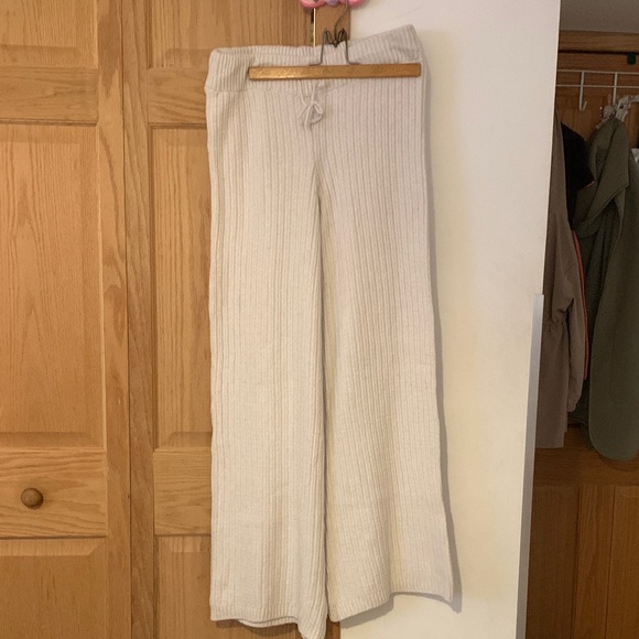 Pink Rose Pants - Pink Rose Knitted Pants